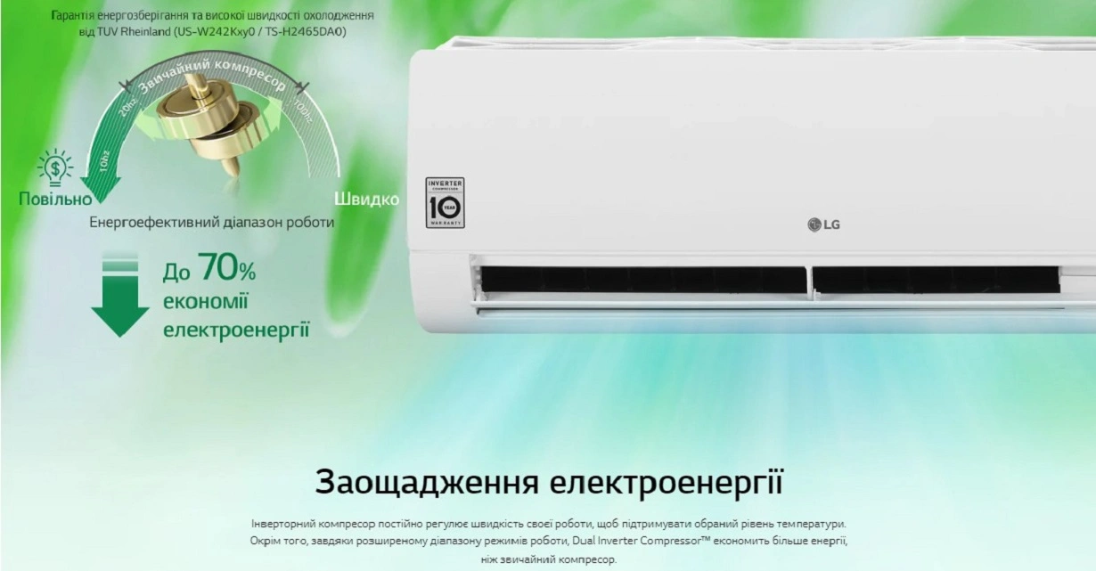 Lg Standart Plus Inverter PC09SQ — Photo 19