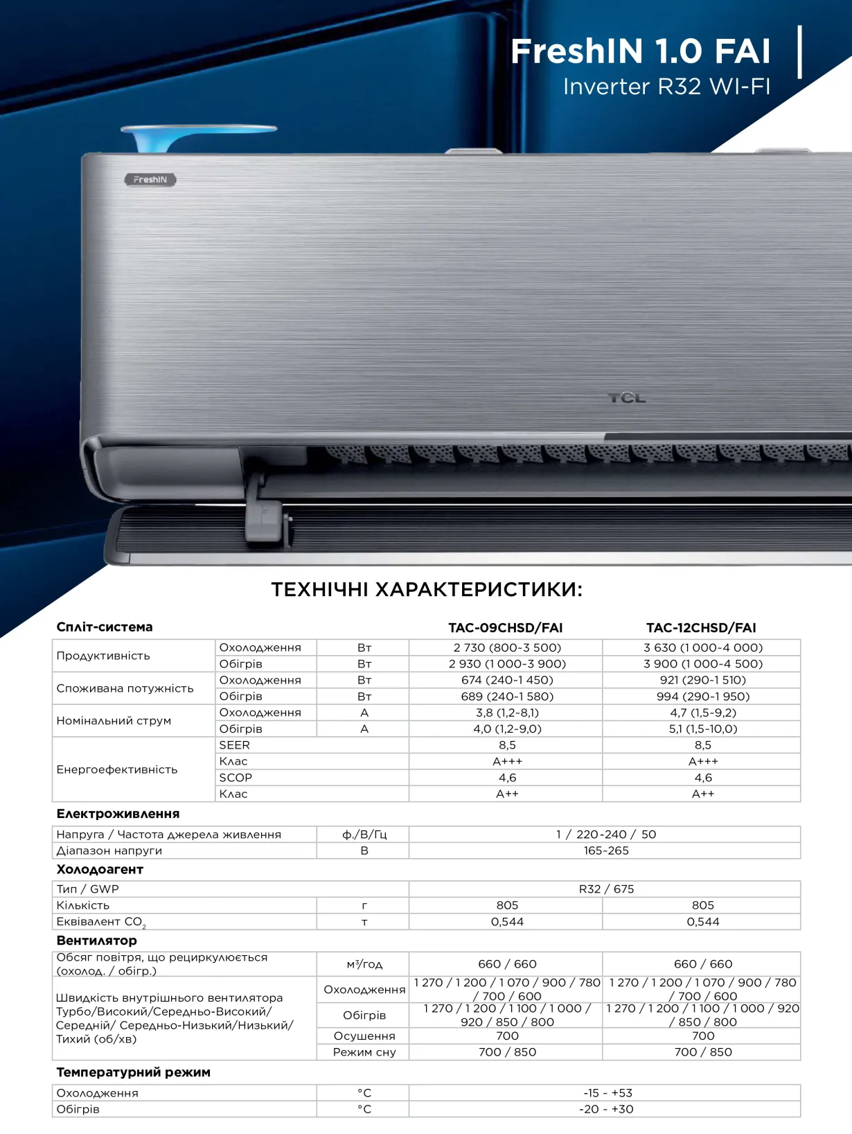 TCL FreshIN 1.0 Series FAI DC Inverter TAC-09CHSD/FAI — Photo 20