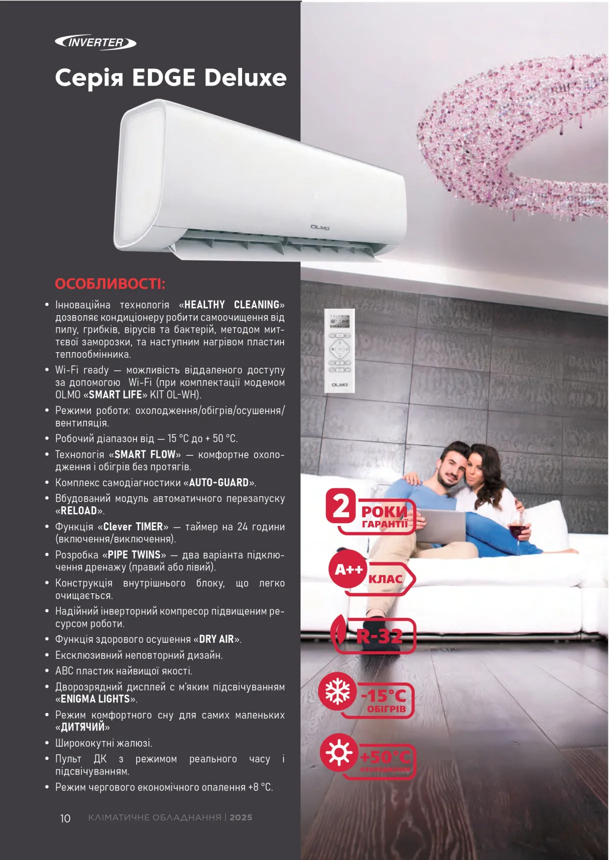 Olmo EDGE Delux Inverter OSH-07FRH3 — Photo 9