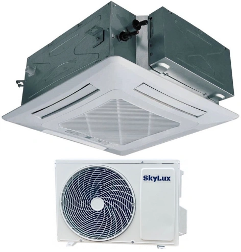 SkyLux Касетні Inverter R32 SKH-C36R3DI/SKH-U36R3DI — Photo 3