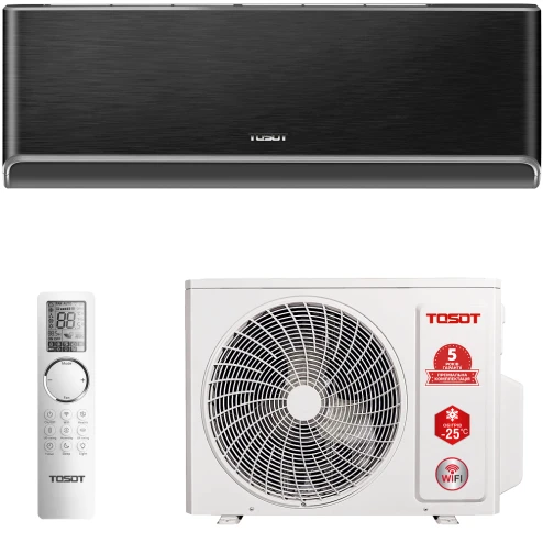 Tosot NAOMI HEAT PUMP BLACK MYSTERIOUS Inverter wifi GD-09RB — Photo 3