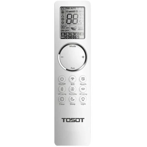Tosot NAOMI HEAT PUMP SILVER COOL Inverter wifi GD-09RS — Photo 6